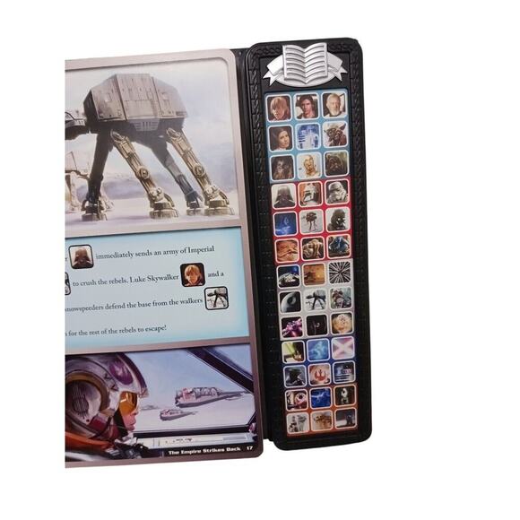 2015 Star Wars TOUCH SOUND Storybook Treasury Disney Fun Trek Vintage Toy Works - Picture 5 of 15